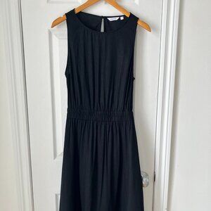 Reitman's black linen dress (M)